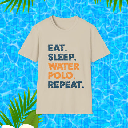 Eat Sleep Water Polo Repeat | Water polo shirt | Women's shirt
