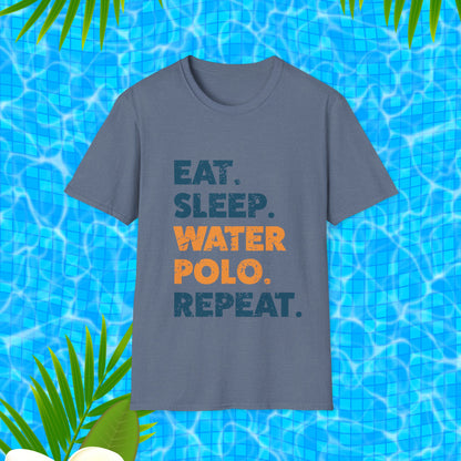Eat Sleep Water Polo Repeat | Water polo shirt | Women's shirt