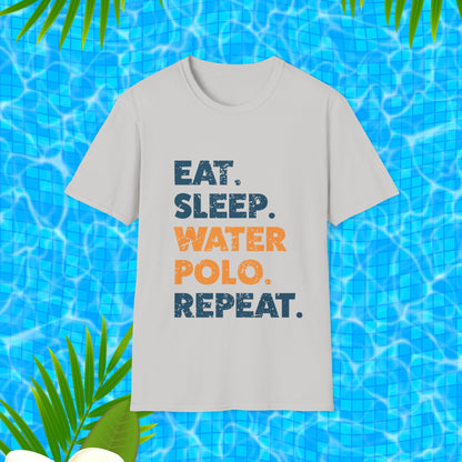 Eat Sleep Water Polo Repeat | Water polo shirt | Women's shirt