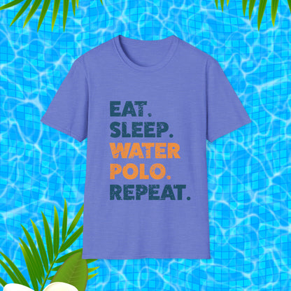 Eat Sleep Water Polo Repeat | Water polo shirt | Women's shirt